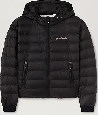 Palm Angels Logo Hooded Down Jacket