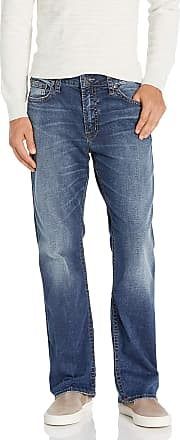 mens silver jeans bootcut