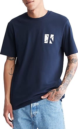 CALVIN KLEIN JEANS MONOGRAM EMBROIDERY T-SHIRT WITH POCKET Man Night Sky