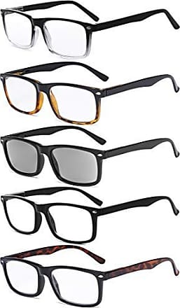 eyekepper Lunettes non grossissantes pour hommes-5 Pack de lunettes à monture transparente pour hommes Lunettes pour femmes 