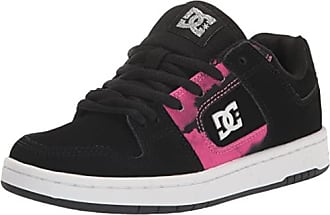 Numeric_6 DC Womens Striker Skate Shoe Black/Crazy Pink 