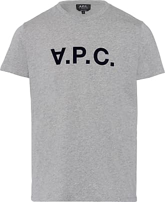 Herren Bekleidung T-Shirts Kurzarm T-Shirts A.P.C Pullover Aus Alpakamischstrick in Grau für Herren 