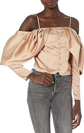 Guess ocio-top corto damas Lounge-camisa con estampado continuo-costillas patrones en rosa