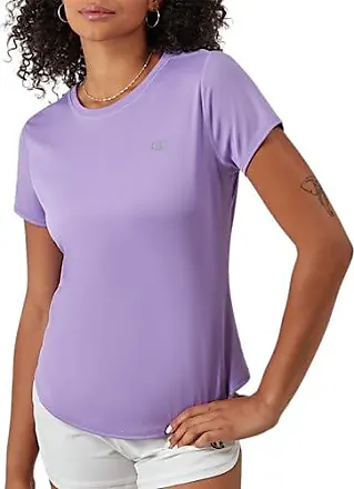 Champion Women's Scoop Neck Tanks Athletic Shirts Purple Size