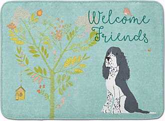 Carolines Treasures Black Russian Terrier Welcome Floor Mat 19 x 27 Multicolor