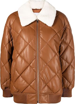 FAPIZI Womens Faux Leather Jacket Fashion Lapel Long Sleeve Zip up Belt Moto Jacket Coat Slim Outwear with Fur Collar 