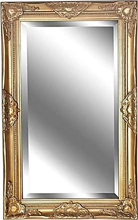 Spiegel Wandspiegel Flurspiegel Bad Gold Barock Holz Mantova 3,1 NEU 