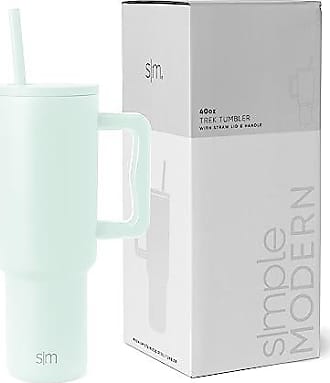 Simple Modern 30 fl oz Insulated Stainless Steel Trek Tumbler with Straw  Lid|Winter White