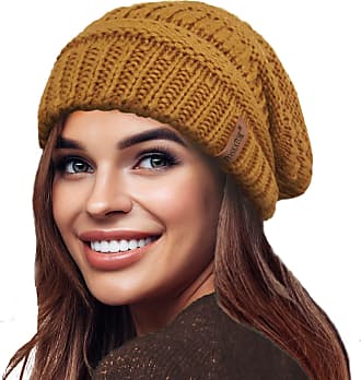 Funky Junque Exclusives Oversized Slouchy Beanie Bundled with Matching Lined Touchscreen Glove 