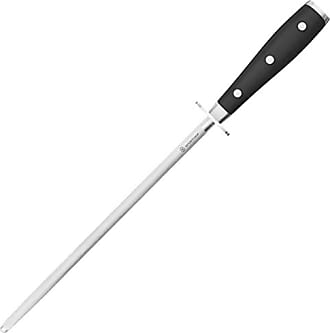 Rada Cutlery Cheese Knife Stainless Serrated Edge Steel Resin, 9-5/8  Inches, Black Handle