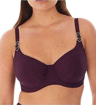 Details about   Fantasie Ava Bra Dewberry Size 30DD Padded Moulded Plunge Balcony Purple 2132 