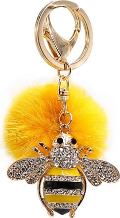 Mink Fur Tiger Keychain - Surell Accessories