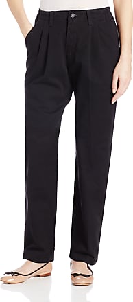 Lee Womens Relaxed-Fit Pleated Pant