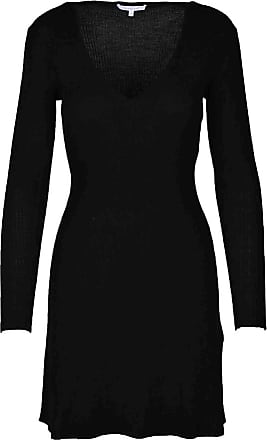 Long-sleeved dress Nero Donna Taglia: 2XS Miinto Donna Abbigliamento Vestiti Vestiti attillati 