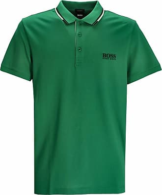 hugo boss green shirt