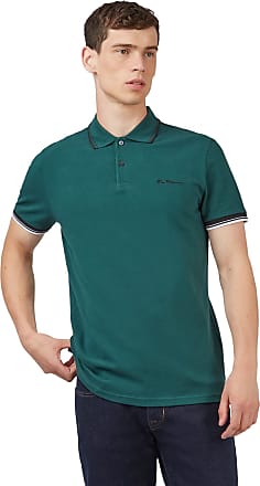 Ben Sherman Men's Sky Blue Signature 100% Cotton Polo Shirt – Mazeys UK