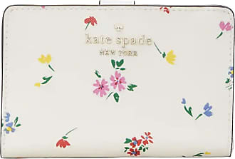 Kate Spade Staci Lily Blooms Floral Medium Satchel Crossbody Cream Multi 