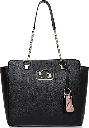 Leather handbag GUESS Black in Leather - 20325622