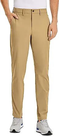  CRZ YOGA Mens All Day Comfy Golf Pants - 30/32/34 Quick Dry  Lightweight Work Casual Trousers
