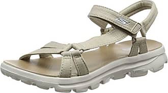 skechers sandals mujer beige