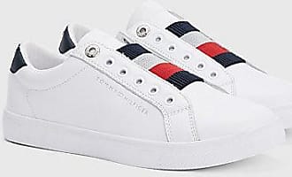 Save 17% Womens Trainers Tommy Hilfiger Trainers Tommy Hilfiger Metal Eyelet Round Toe Sneakers in White 