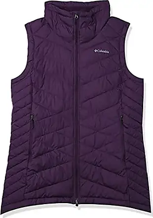 Ladies Girly Microfleece Vest Purple-Daiber