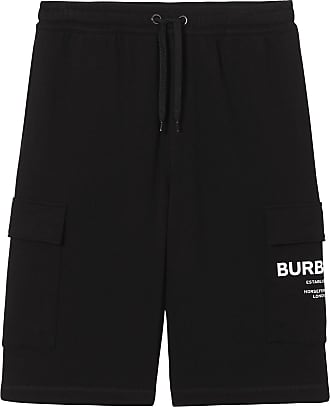 burberry shorts mens black