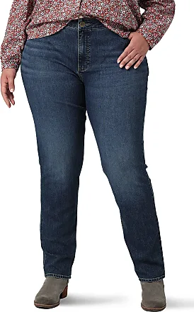 Riders by Lee Indigo Women's Relaxed Fit Straight Leg Jean,Patriot Blue,6  at  Women's Jeans store