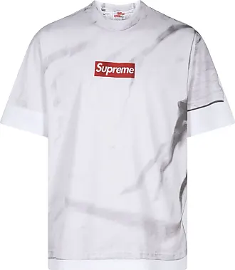 SUPREME x MM6 Maison Margiela box logo T-shirt - unisex - Cotton - S - White