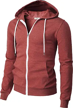 H2H Women's Slim Fit Zip Up & Pullover Hoodie Lightweight Long Sleeve  Kangaroo Pocket Basic Casual Sweatshirt