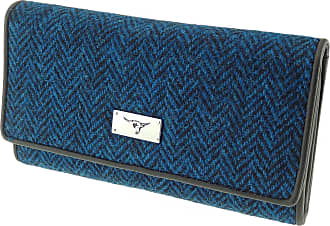 Ladies Long Purse With Clasp Authentic Harris Tweed Available In Various Colours