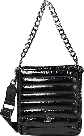 Think Royln Downtown Colorblock Quilted Crossbody Bag In Pyrite