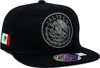 MEXICO Snapback State Hecho Eagle Federal Logo Embroidered Baseball Cap Gray Hat 
