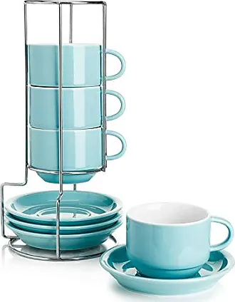 Sweese Porcelain Teapot, 40 Ounce Tea Pot - Large Enough for 5 Cups, Steel  Blue