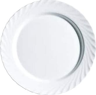 20-teilig Standard Opalglas Tassen und Besteck Weiß Luminarc Trianon-Geschirr-Set 