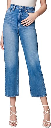  [BLANKNYC] Womens French Terry Distressed Printed Denim Jogger,  Comfortable & Stylish Pants, Yes Please, X-Small, Blue : Clothing, Shoes &  Jewelry
