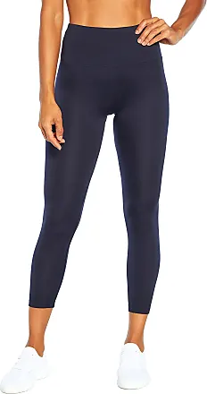 Bally Total Fitness Mid Rise Tummy Control Legging, Midnight Blue