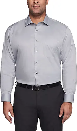 Van Heusen Men's Big and Tall Wrinkle Free Long Sleeve Button Down Shirt