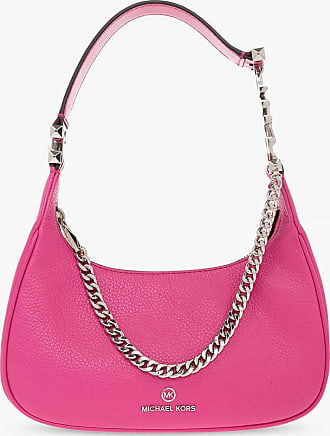 FURLA VIVA MINI Pochette Chain Leather Crossbody Shoulder Bag Light Pink