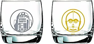 Star Wars Glass Set - Darth Vader - Collectible Gift Set of 2 Cocktail  Glasses - 10 oz Capacity - Classic Design - Heavy Base