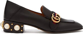 black gucci loafers womens