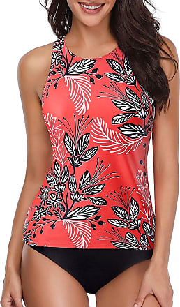 Holipick Plus Size Tankini Swimsuits for Women Two Piece Tummy Control  Bathing Suits Flowy Tankini Top with Shorts : : Clothing, Shoes 