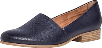 womens navy loafers uk
