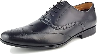 Red Tape Claydon Men's Black Leather Formal Lace-Up Shoes RRP £45 Free UK P&P!