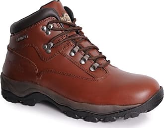 NorthWest Inuvik Mens Cherry Leather Trail Hiking Walking Lace Up Boots