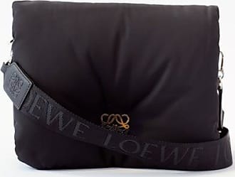 Loewe Puffer Goya Padded Shell-down Cross-body Bag in Black for