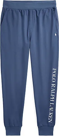 Polo Ralph Lauren Bear Stripe Woven Sleep Pant In Blue