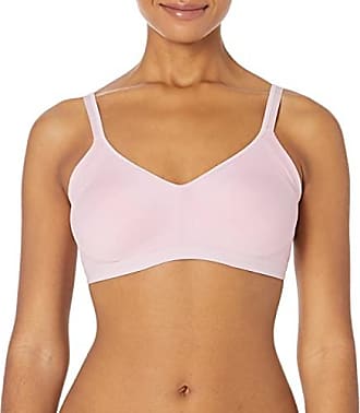 Warner's Womens Easy Does It Underarm Smoothing with Seamless Stretch Wireless Lightly Lined Comfort Bra Rm3911a, Fragrant Lilac, X-Large