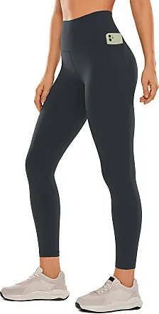 CRZ YOGA Womens Butterluxe Workout Yoga Capri Leggings 23 Inches - High  Waist Crop Pants with Pockets Buttery Soft Gym