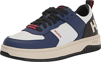 Hugo Boss Navy Blue High Top Velcro Trainers 9136 / 9220 20